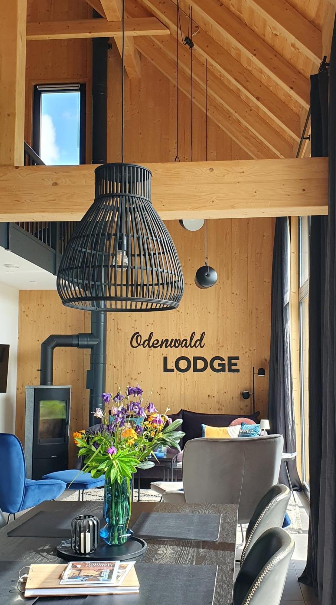 Odenwald-Lodge Mit Infrarotsauna Und E-Ladestation "Haus Purpur" Reichelsheim 外观 照片